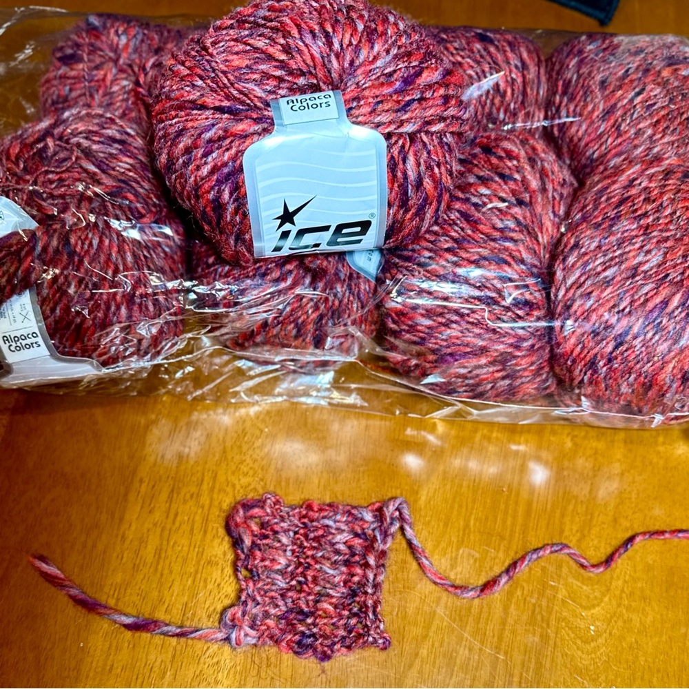 ICE Yarns Alpaca Wool Blend Multicolor Yarn 8 skeins